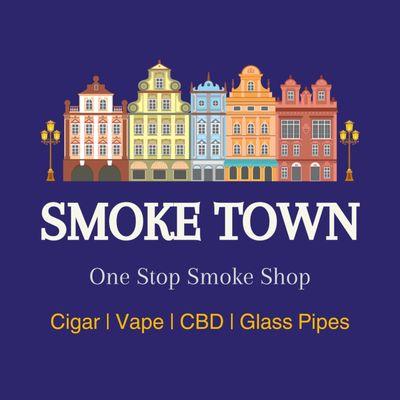 smoke town logo