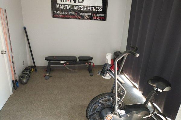 Fitness area.