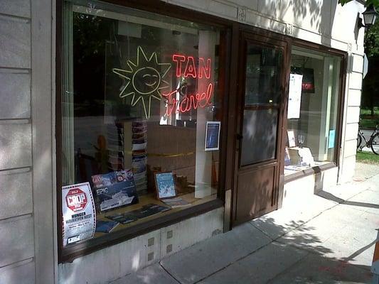 Our Store Front if you're standing on Oak Park Ave.