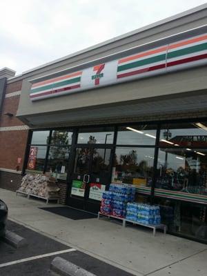 Outside of brand new 7-Eleven