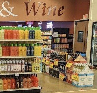 beer & wine area