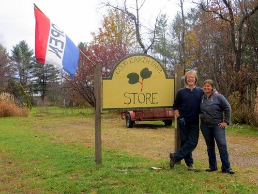 Opening Day at the Good Earth Farm Store