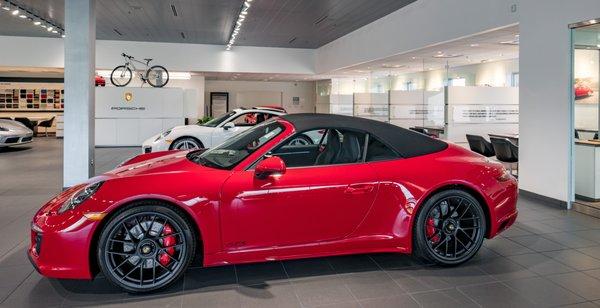 Porsche Greensboro Showroom