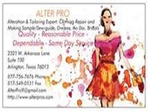 Alter Pro Business Card