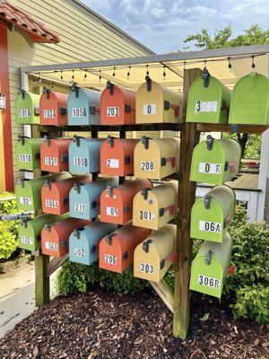 Mailboxes at The Shoppes