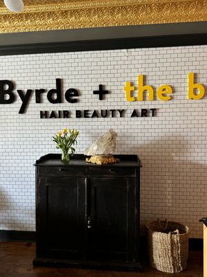 Byrde + the b we concentrate on hair, beauty and art www.byrdeandtheb.com Litchfield County CT's best hair salon for men & women