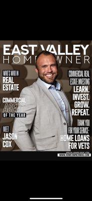 2021 Commercial Agent of the year, Jason Cox