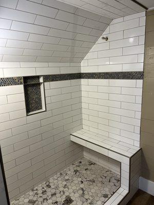 Custom shower