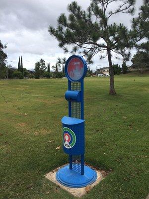 Waste station donated by pet smart