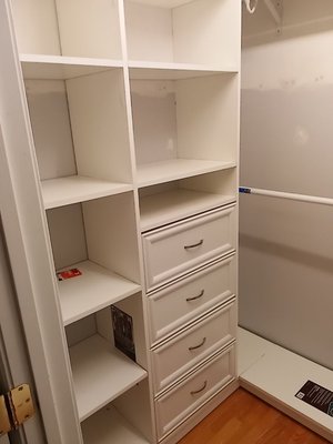 Custom Closet built