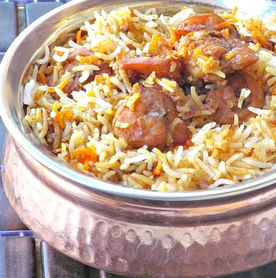 Prawns Briyani