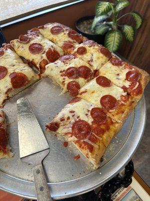 Sicilian pizza