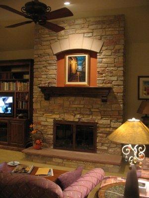 Fireplace Work by Chimney Concepts