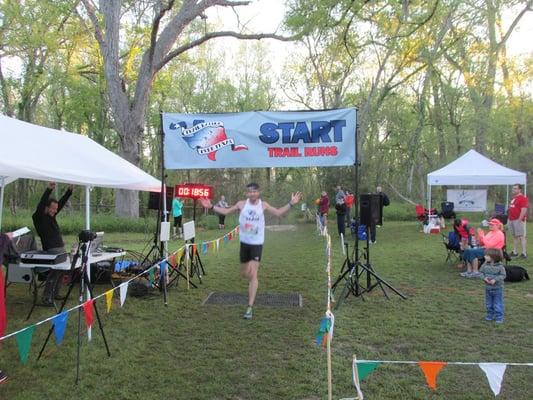 Trail Racing Over Texas