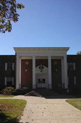 The main building at Beech Acres Parenting Center, where many of its classes and events are held.