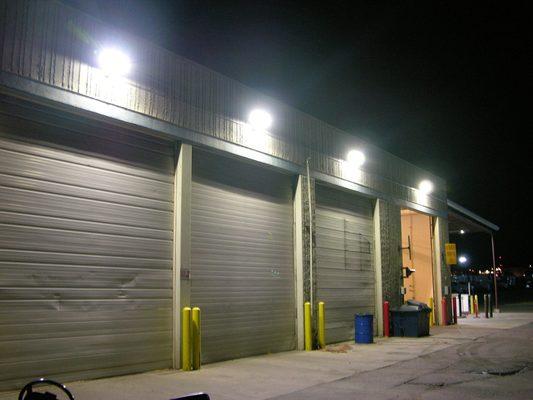 LED Wall packs provide better lighting while saving up to 70% on electricity.