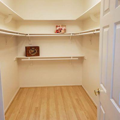 Remember when this was considered a huge closet?