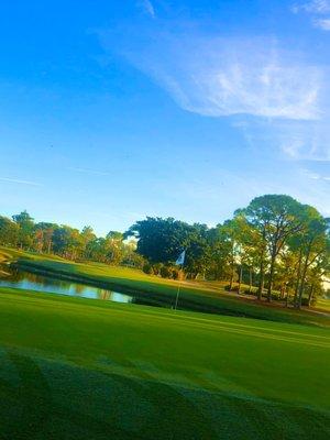 View from the 19th hole.