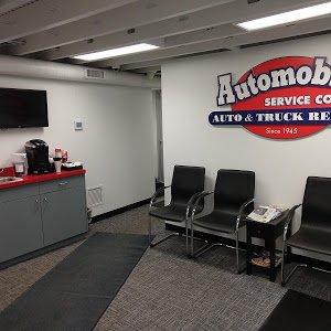 Automobile Service Co. customer area.