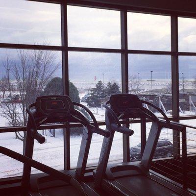 View from the cardio room ‍