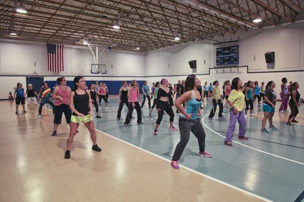 Zumba class in Merritt Island.