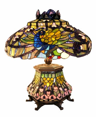 Peacock Tiffany Lamp