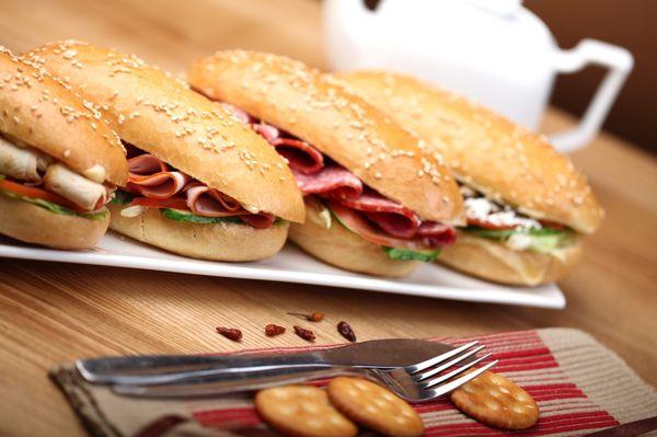 Turkey and Ham Sandwiches