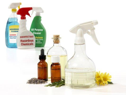 At AANCS we use only Natural Cleaning Products