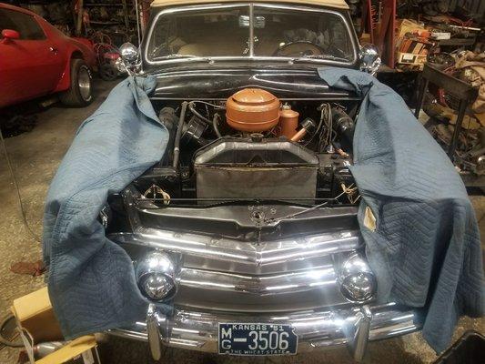 1951 ford 239 flathead full rebuild