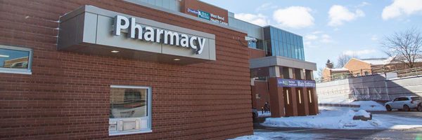 Exterior of Froedtert Pharmacy- West Bend Health Center