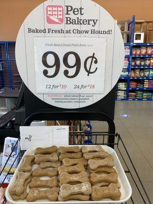 Chow Hound Pet Bakery treats