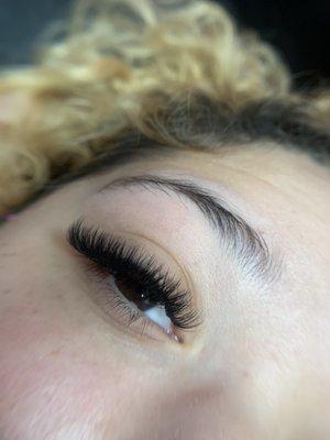 Fluffy lashes