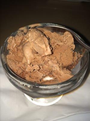 Rocky road ice cream