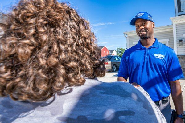 Greeting Customer