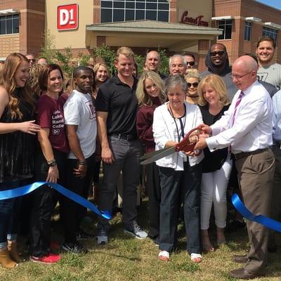 Ribbon cutting ceremony