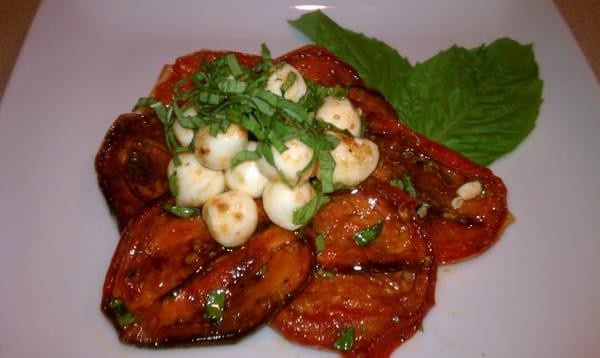 Roasted Tomato Caprese Salad