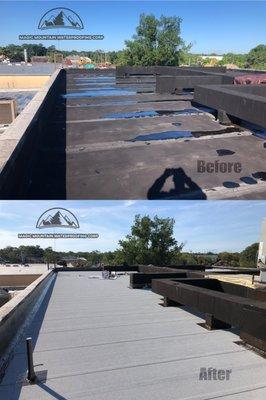 Flat Roof Replacement, SBS system