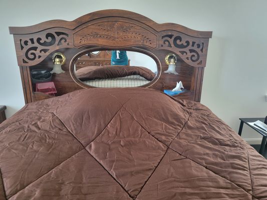 Bookshelf Headboard Refurbished By Thomas Furniture Restoration