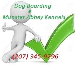 Munster Abbey Kennels LLC is considered the area's Best Boarding, Lodging Facility. Vet recommended and 5 star rated