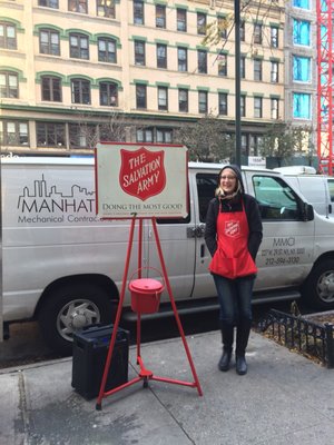 The Holidays would not be the same without Salvation Army! 11/15/17