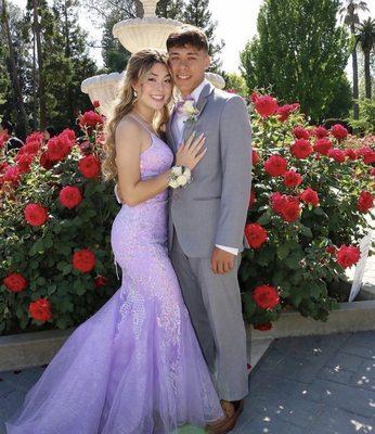 Prom dress & tuxedo