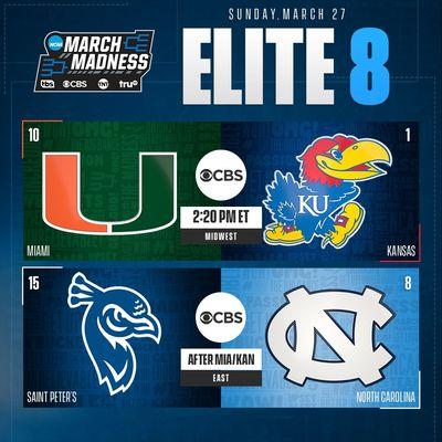 Saint Peter's faced eventual national finalist North Carolina in the 2022 Elite 8.