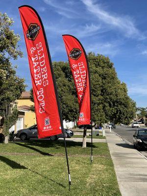 Advertising flags