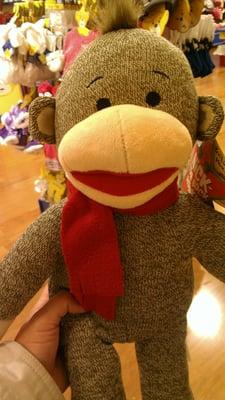 Black Friday deal..Nick, the sock monkey.