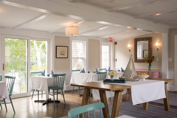 A full breakfast is included daily and served in our sunlit breakfast room.