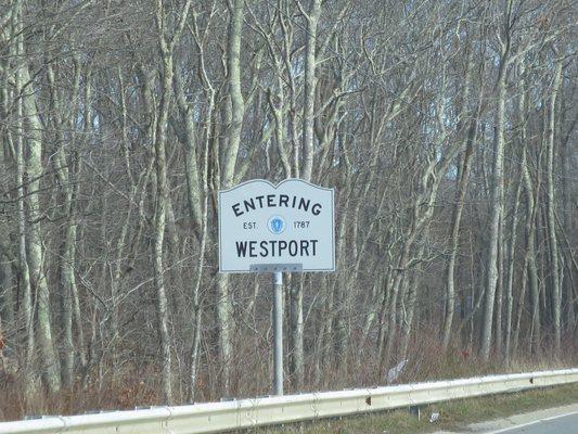 Entering Westport at the Fall River line