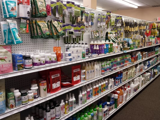 Supplements and grooming products