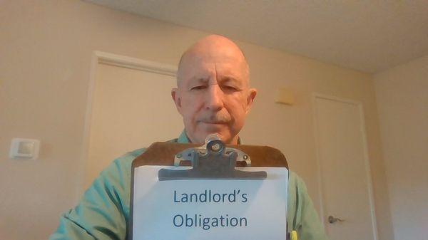 Visit website to watch video on landlord's obligations.