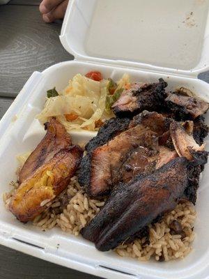 Jerk pork was FANTASTIC