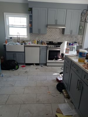 Brand New Kitchen that needed to be saved.